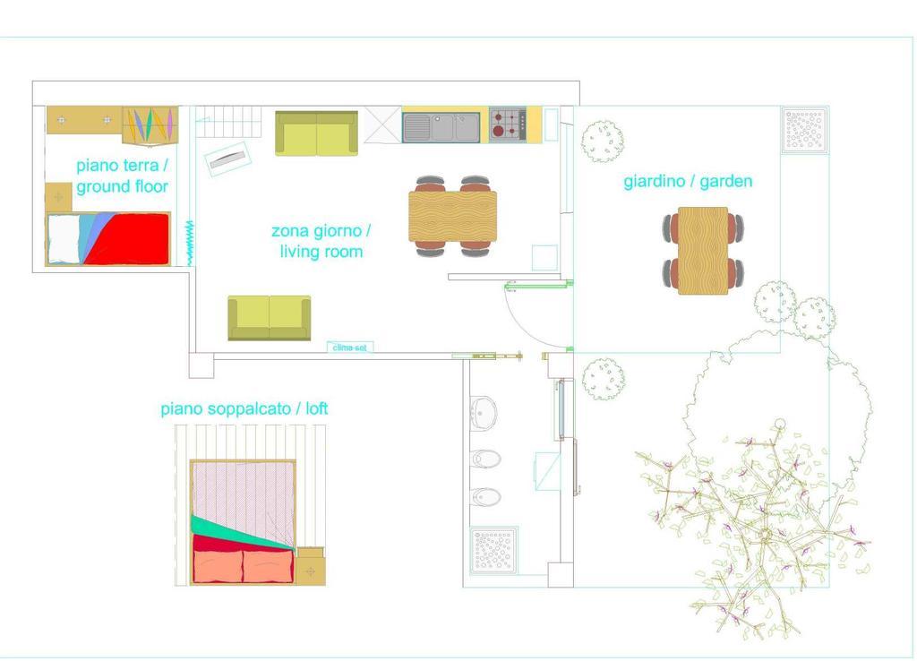 Lovely House Apartment Nebida Luaran gambar
